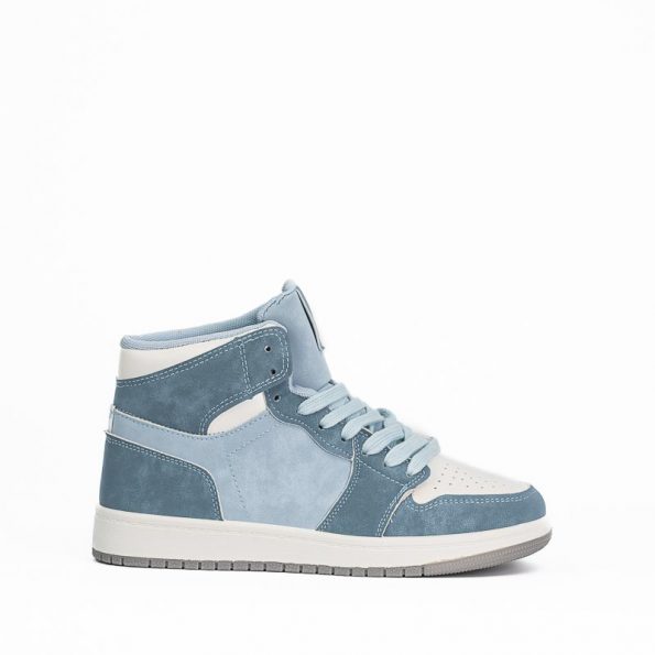 Sneakers înalți Blue-j2031-4-1
