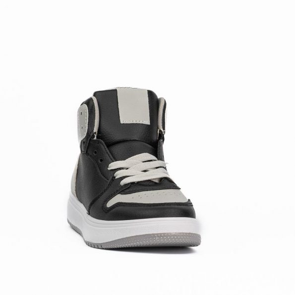Sneakers înalți Negru:Gri-j2379-1-2