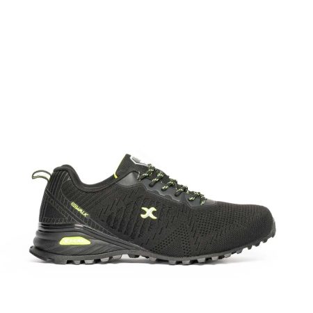 Sneakers I-Cax Go Walk Negru/Lime